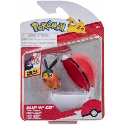POKEMON, POKEBALL CLIP N GO TEPIG + POKÉ BALL
