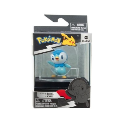 FIGURA POKEMON CON VITRINA PIPLUP