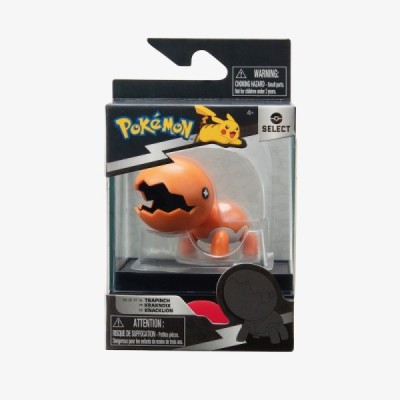 FIGURA POKEMON CON VITRINA TRAPINCH