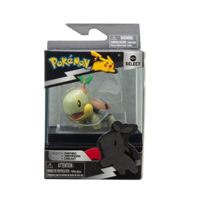 FIGURA POKEMON CON VITRINA TURTWIG