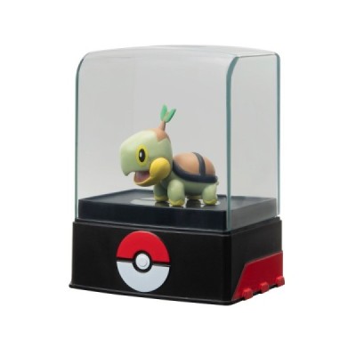 FIGURA POKEMON CON VITRINA TURTWIG