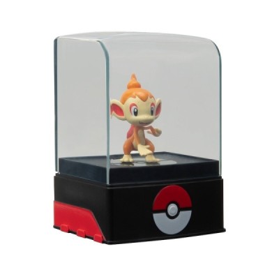 FIGURA POKEMON CON VITRINA CHIMCHAR
