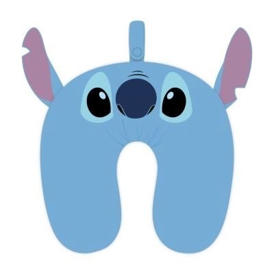 Cojin Cuello Con Aplicaciones Viaje Stitch