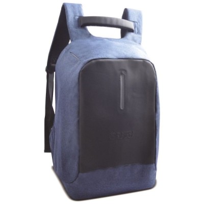 MOCHILA ANTIRROBO AZUL
