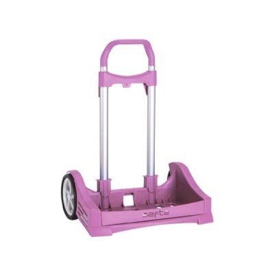 CARRO PORTAMOCHILAS EVOLUTION ROSA CLARO