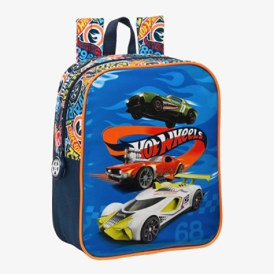 MOCHILA GUARDERIA ADAPT.CARRO HOT WHEELS "CHALLENG