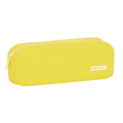 PORTATODO CUADRADO SAFTA SILICONA PURPURINA Yellow