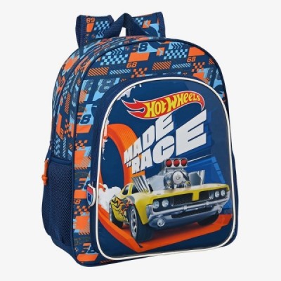 MOCHILA JUNIOR ADAPT.CARRO HOT WHEELS "SPEED CLUB"