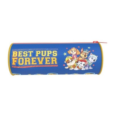 PAW PATROL PORTATODO REDONDO -CREMALLERA PLÁSTICO