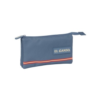 PORTATODO TRIPLE EL GANSO BASICS "AZUL"