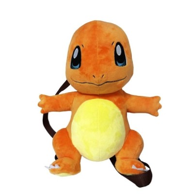 Pokémon Mochila Peluche Charmander 35 cm.