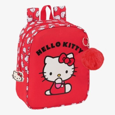 MOCHILA GUARDERIA ADAPT.CARRO HELLO KITTY "ICONIC"