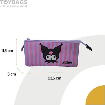 Kuromi Estuche Triple