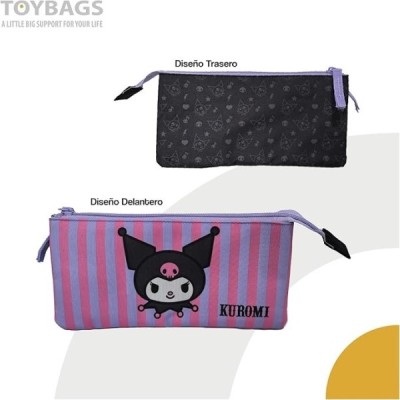 Kuromi Estuche Triple