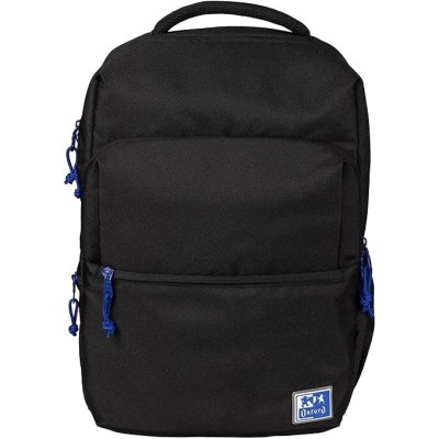 Oxford B-Ready, Mochila Negra Unisex, 42cm