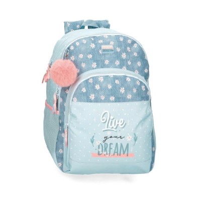 MOCHILA 46CM 2C. LIVE YOUR DREAMS