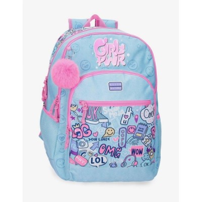MOCHILA ADAP. 44CM 2C. POWER GIRL