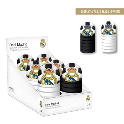 ESTUCHE PORTATODO SILICONA Real Madrid