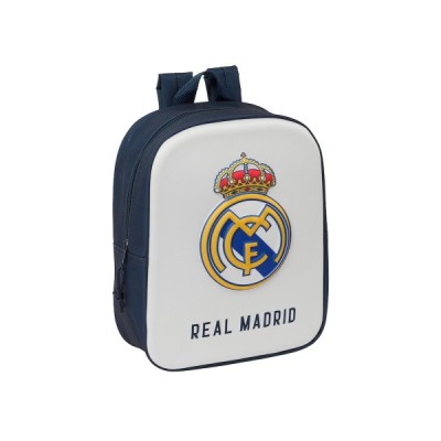 MOCHILA GUARDERIA 3D BOLSILLO RED REAL MADRID