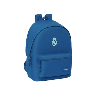 MOCHILA DOBLE PARA PORTATIL 15,6"+USB REAL MADRID