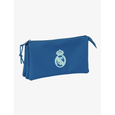 PORTATODO TRIPLE REAL MADRID AZUL