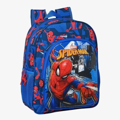 MOCHILA JUNIOR ADAPT.CARRO SPIDER-MAN "GREAT POWER
