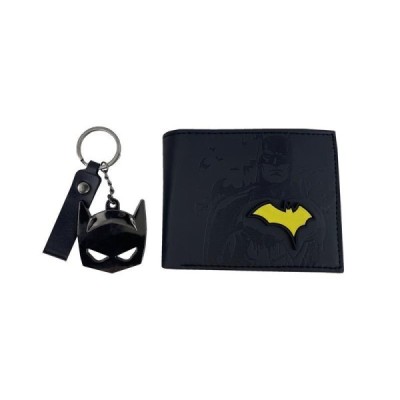 Batman Set de Cartera y Llavero Premium
