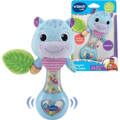 Sonajero Hipo Bebé Azul Vtech
