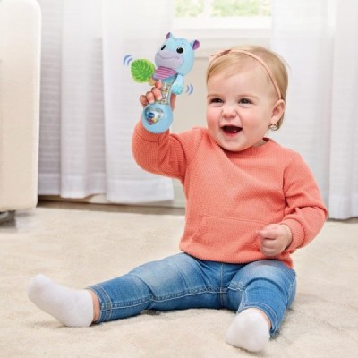 Sonajero Hipo Bebé Azul Vtech