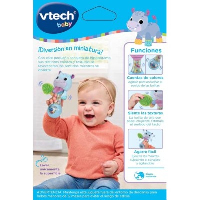 Sonajero Hipo Bebé Azul Vtech