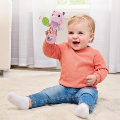 Sonajero Hipo Bebé Rosa Vtech