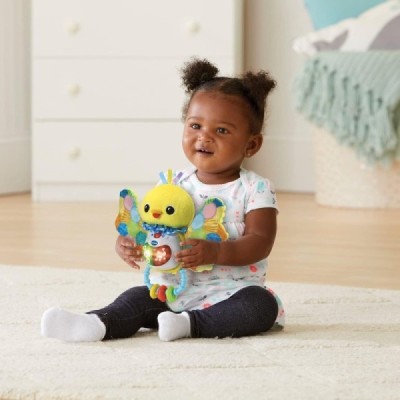 Sonajero Pajarito de Tela Melodías y Sensaciones Vtech