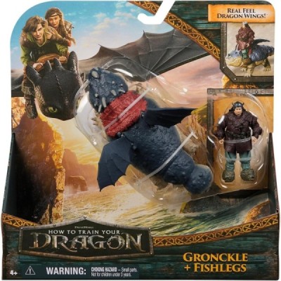 Dragón y Vikingo: Gronckle y Fishlegs