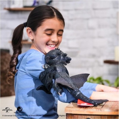 Dragón Toothless Vuelva y Abraza