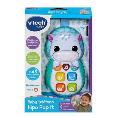 Baby Teléfono Hipo-Pop It Azul Vtech