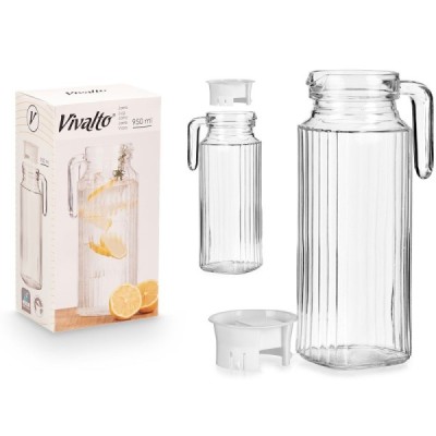 JARRA TAPA BLANCA CAJA REGALO 950ML