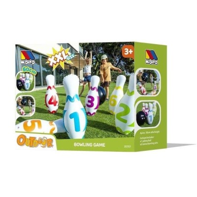 Moltó- Juego de Bolos Hinchables BOWLING SET 60cm.
