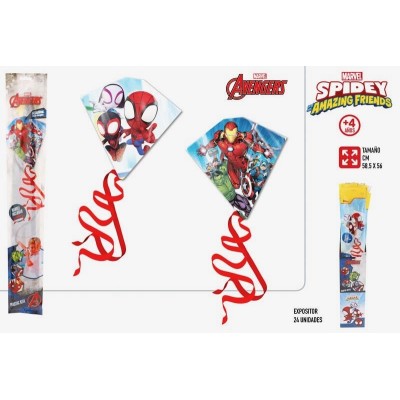 COMETA MARVEL PLASTICO DIAMANTE 59X55CM