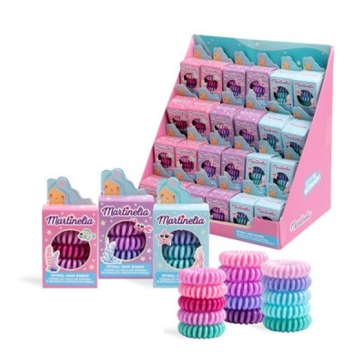 MARTINELIA 5 Gomas Cabello Espiral