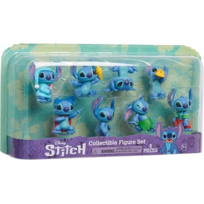 Stitch Set de 8 Figuras de 5 cm.