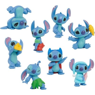 Stitch Set de 8 Figuras de 5 cm.