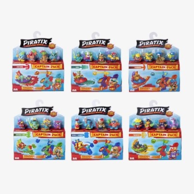 PIRATIX Juego de Figuras TESORO DEL TIBURÓN