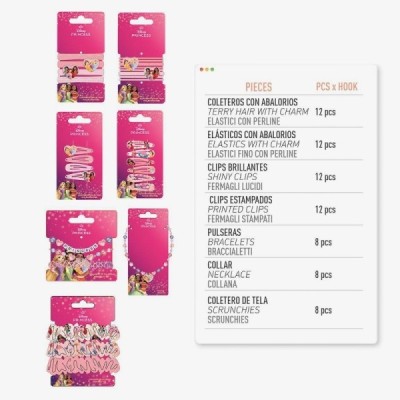 ACCESORIOS PELO DISPLAY PRINCESAS