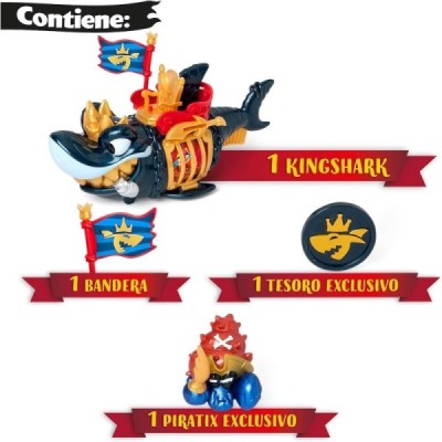 PIRATIX - King Shark Golden Teeth