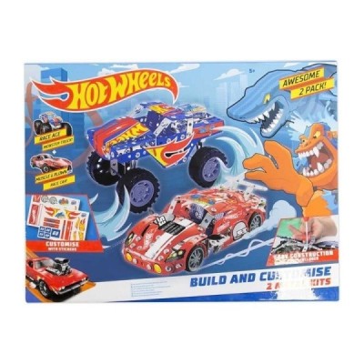 SET CONSTRUCCION METAL TECH, 2 MONSTER TRUCK