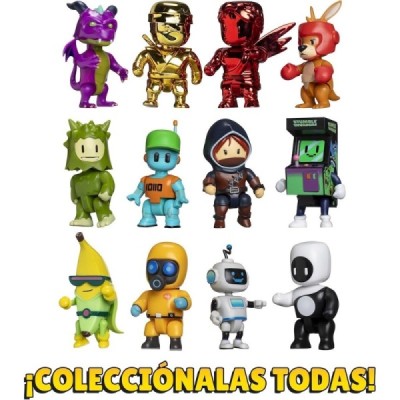 STUMBLE GUYS PACK GORRA FIGURA 7,5CM SORPRESA