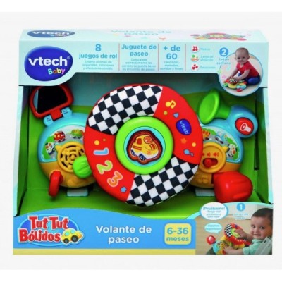VTECH, TUT TUT BÓLIDOS, VOLANTE DE PASEO