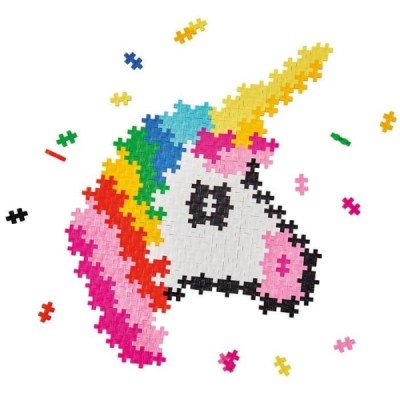 Plus Plus -Puzzle by Number: Unicornio 250 pcs