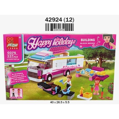 JUEGO CONSTRUCCIÓN CARAVANA -337 Pzas.