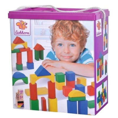 Arquitectura 100 piezas madera